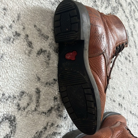 Justin Men’s Conductor 8” Work-boot, brown, size 10 C - Picture 9 of 10